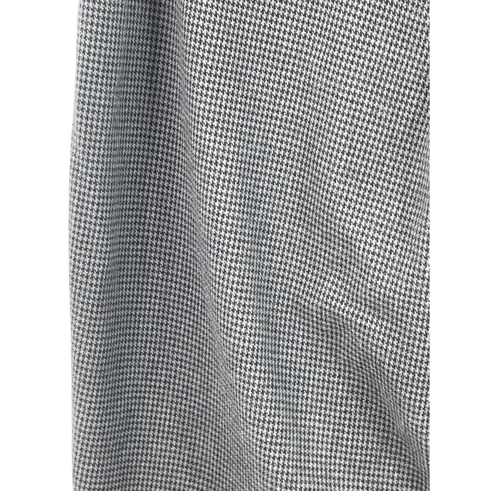 Lee At the Waist Womens Size 14 M Black & Gray Houndstooth Tapered Pants - Picture 7 of 9